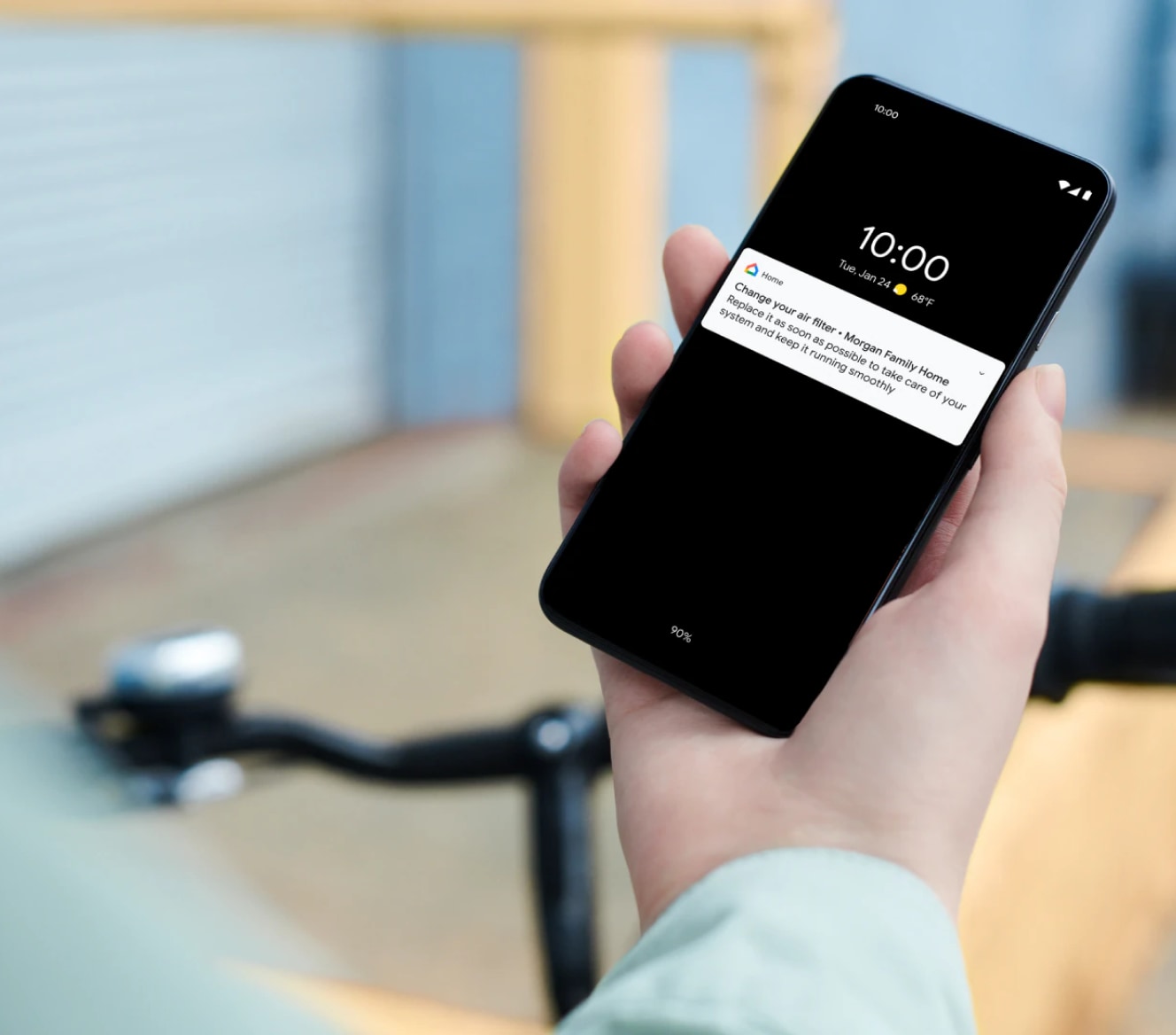 HVAC notifications coming onto someone's cell phone HVAC notifications coming onto someone's cell phone