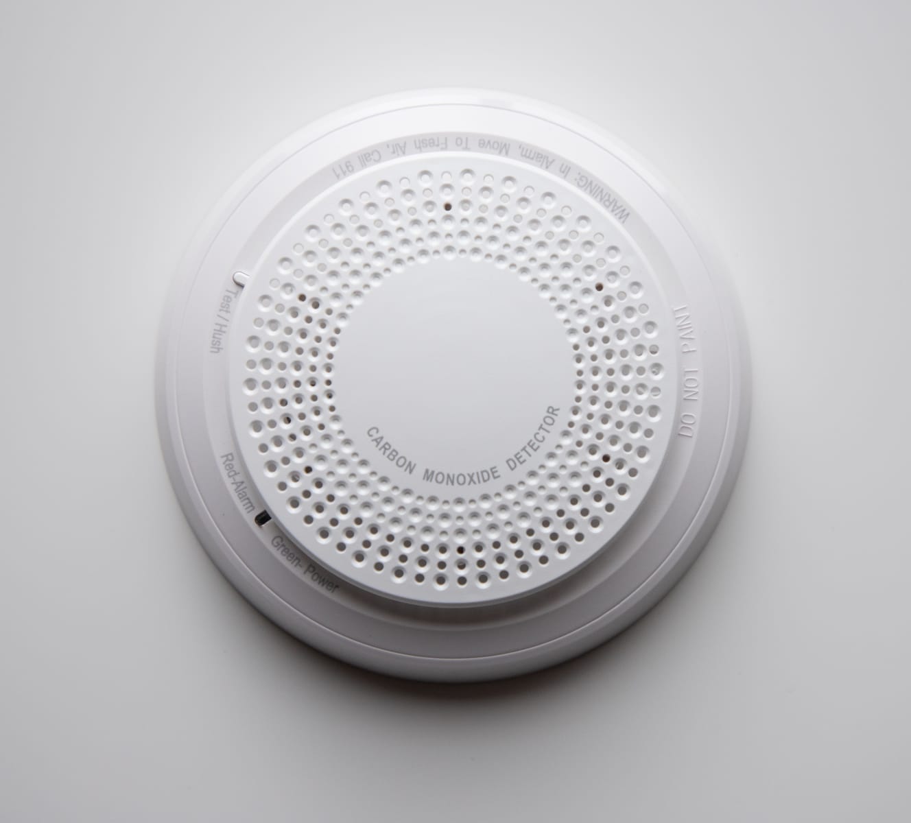 ADT Carbon Monoxide Detector on a wall ADT Carbon Monoxide Detector on a wall