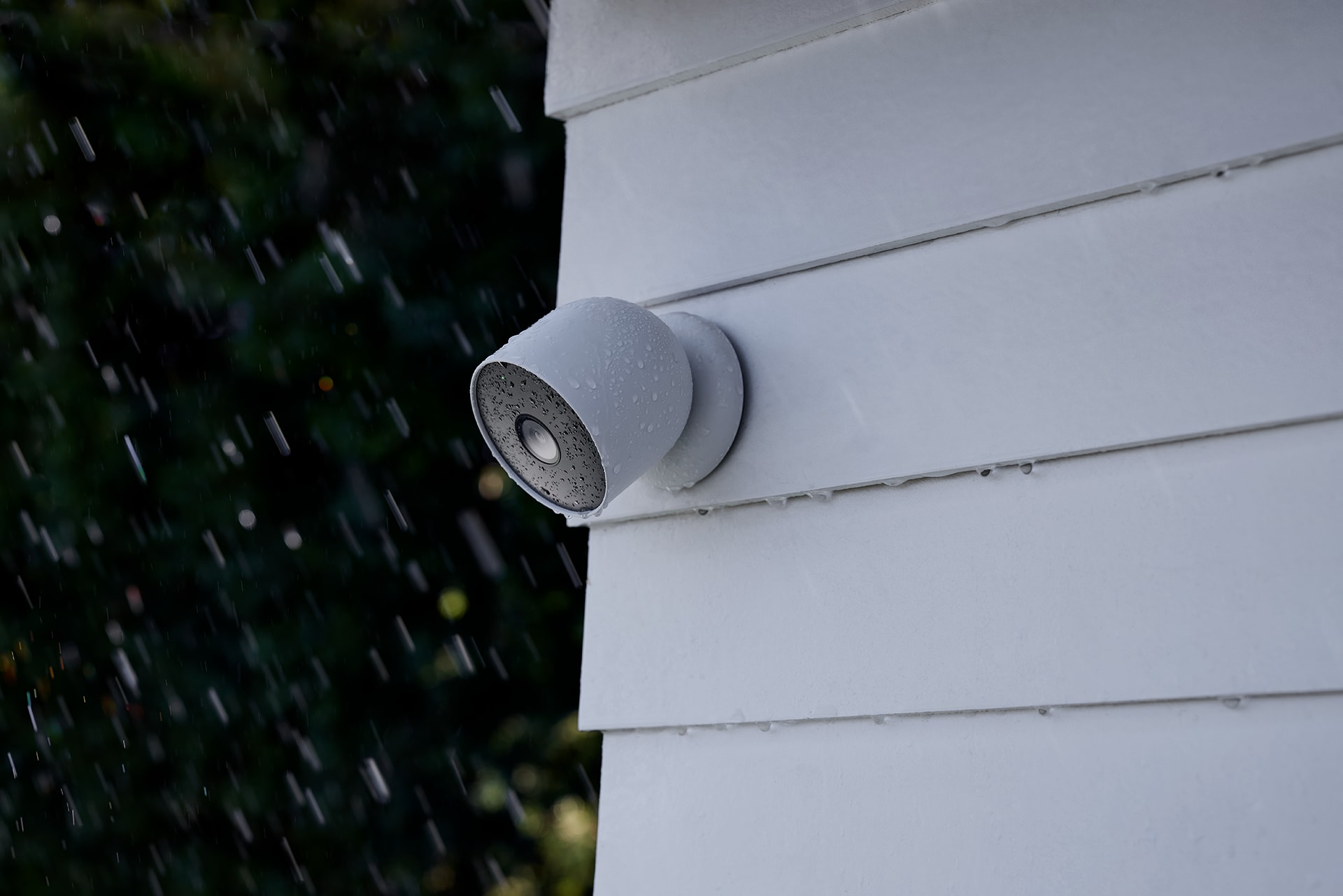 Google Cam mounted on a house Google Cam mounted on a house