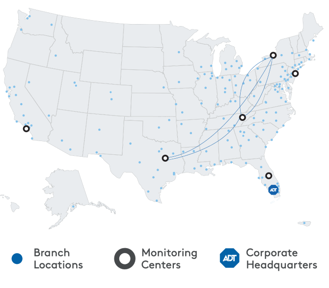 Monitoring map Monitoring map