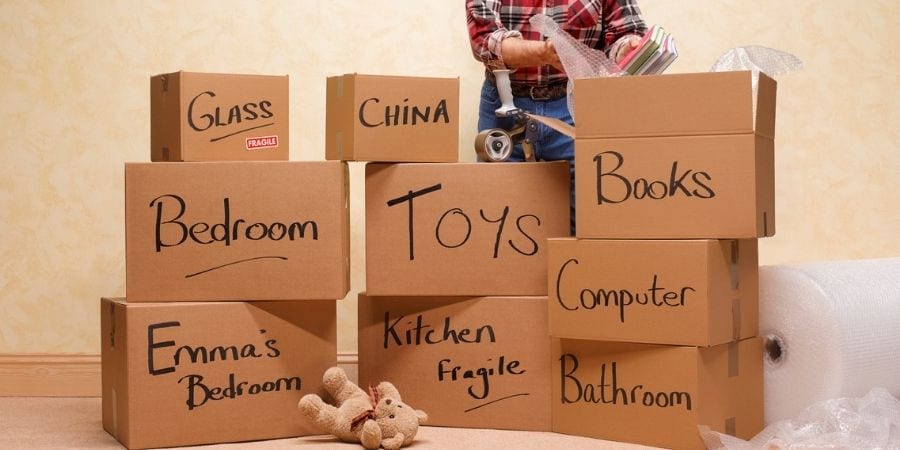 Best Moving Tips and Packing Pointers for 2022 Labeled moving boxes