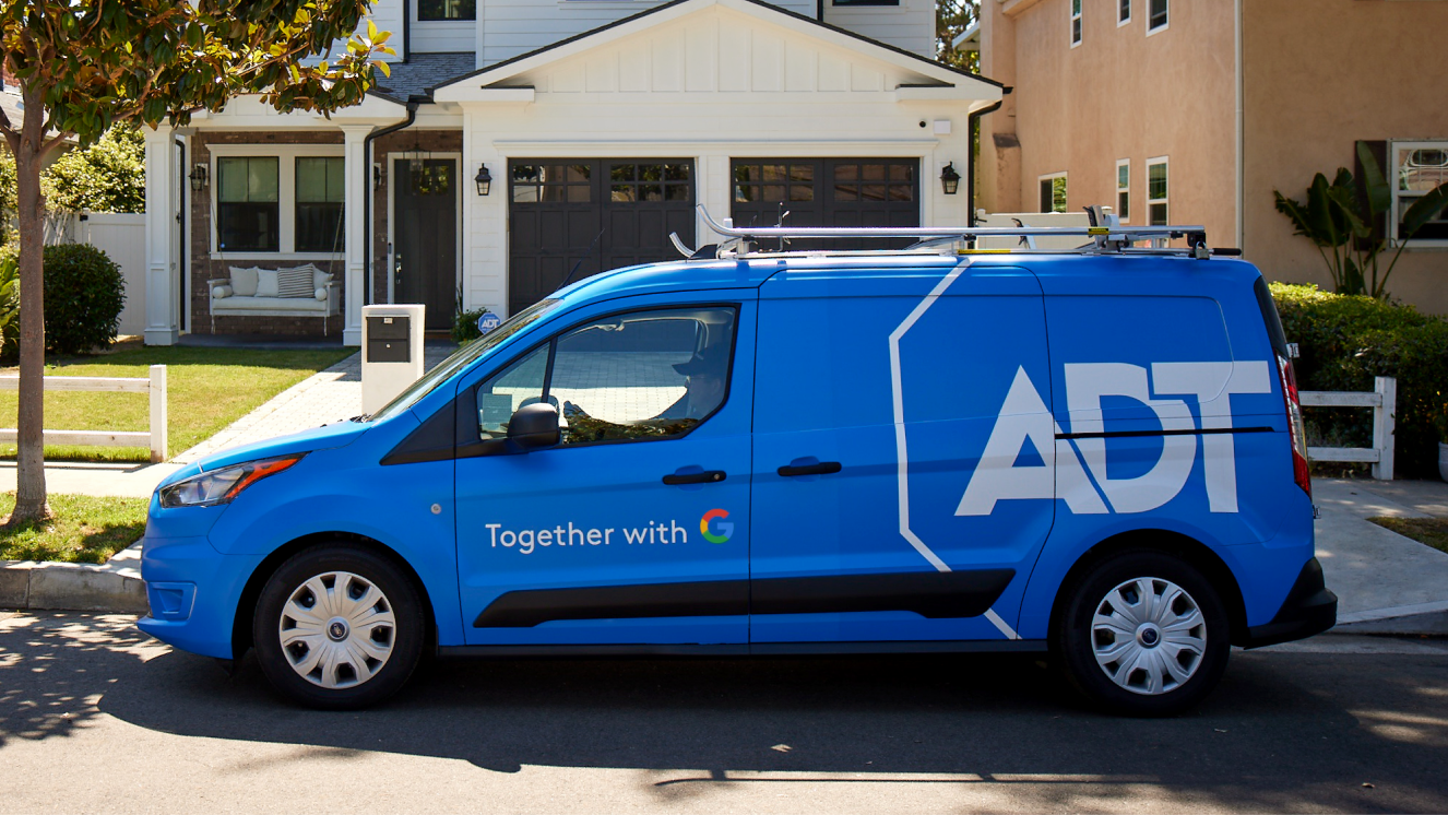 ADT installer van ADT installer van