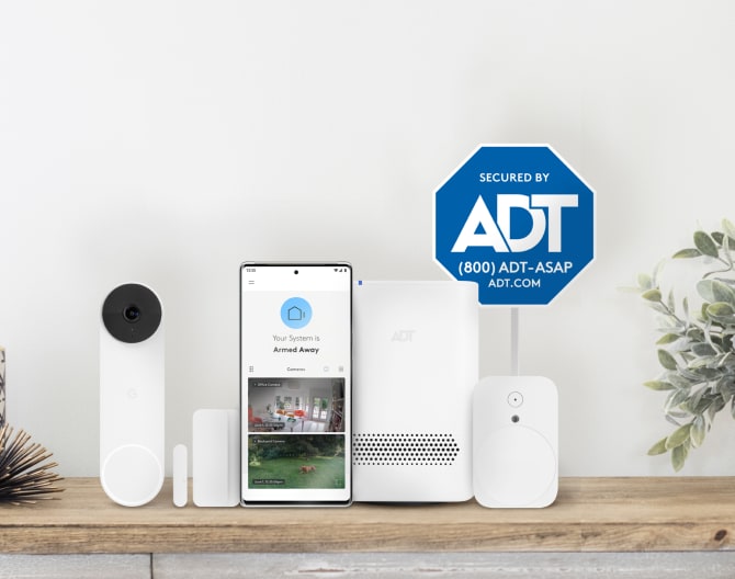ADT bundle on shelf ADT bundle on shelf